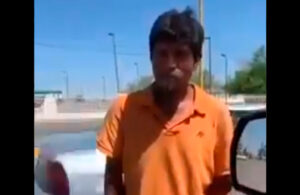 Viral: Hombre se niega a aceptar trabajo, prefiere pedir dinero en la calle