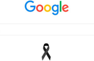Con doodle de mo&ntilde;o color negro, Google se une al duelo por accidente del metro