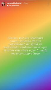 "Sí existe este virus": Paty Navidad reaparece tras contagio de Covid_19