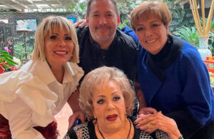 Celebra Silvia Pinal su cumplea&ntilde;os en compa&ntilde;&iacute;a de su familia... y &iexcl;su novio!