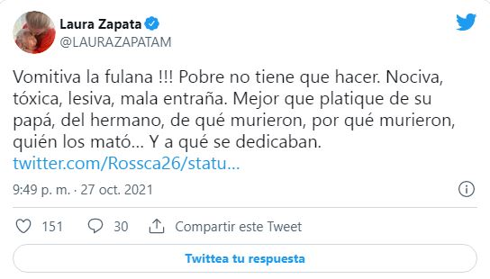 Laura Zapata defiende a Thal&iacute;a y se le va con todo a Yolanda Andrade