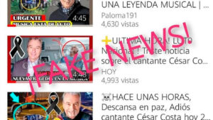 &iexcl;Falso que C&eacute;sar Costa falleci&oacute;! &Eacute;l mismo desminti&oacute; la noticia