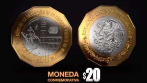 Monedas mexicanas conmemorativas de 20 pesos ganan premio a “Mejor serie 2022”