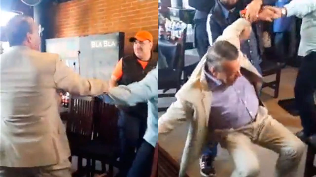 #Video: Alfredo Adame vuelve a hacer el rid&iacute;culo en nueva pelea a golpes
