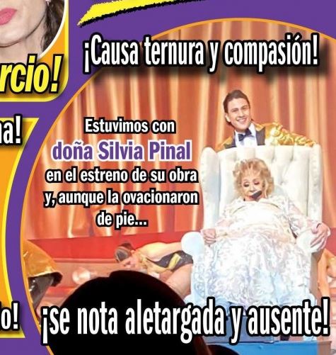 Preocupa salud de Silvia Pinal en su regreso a los escenarios