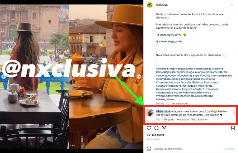 &iquest;Eres t&uacute; Adela Noriega? Supuesta foto de la actriz desata pol&eacute;mica