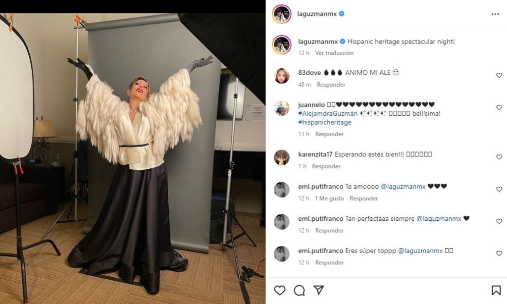 Alejandra Guzm&aacute;n sufre ca&iacute;da durante concierto y es hospitalizada