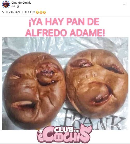 Alfredo Adame ya tiene su propio pan; est&aacute; basado en la golpiza que recibi&oacute;