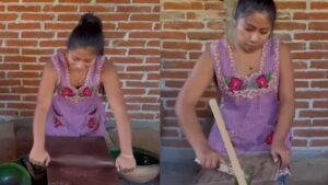 Yalitza Aparicio se pone su delantal y nos ense&ntilde;a a preparar chocolate oaxaque&ntilde;o