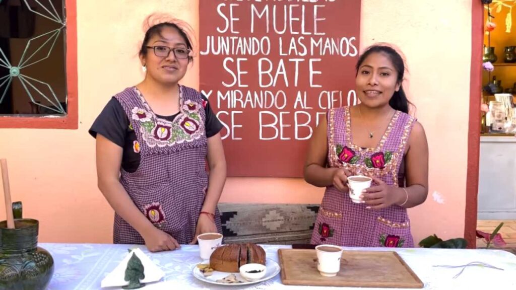 Yalitza Aparicio se pone su delantal y nos ense&ntilde;a a preparar chocolate oaxaque&ntilde;o
