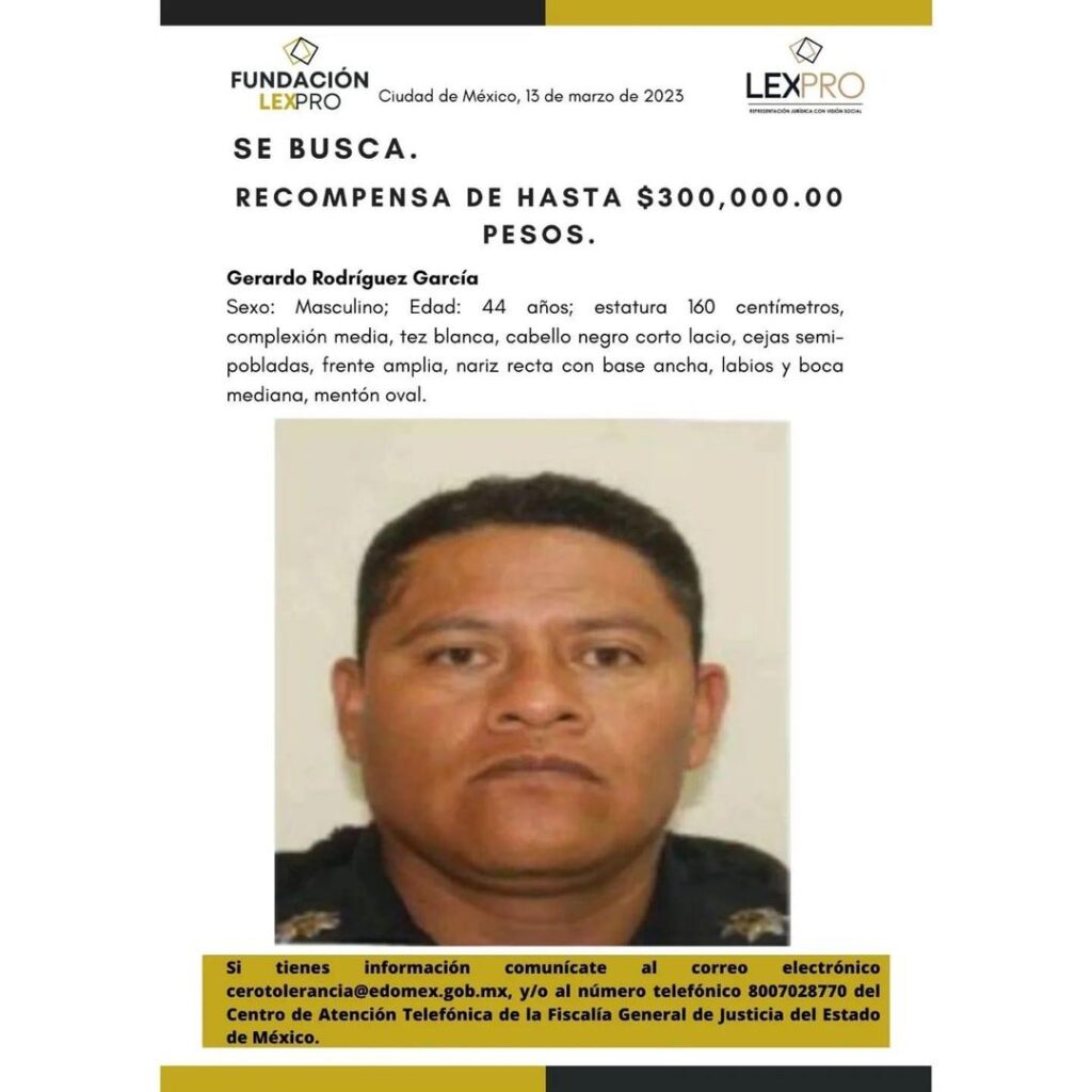 Octavio Oca&ntilde;a: Ofrecen recompensa por expolic&iacute;a involucrado en su muerte