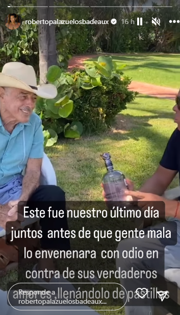 Roberto Palazuelos despide a Andr&eacute;s Garc&iacute;a con mensaje inesperado