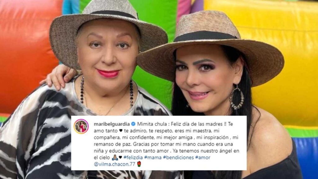 Maribel Guardia dedica mensaje a su mam&aacute;: "Ya tenemos a nuestro &aacute;ngel en el cielo" 