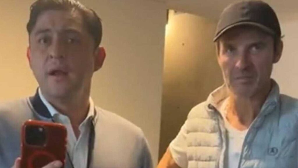 Leonardo Garc&iacute;a es desalojado de su departamento en Polanco