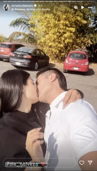 Ernesto D'Alessio presume su nueva relaci&oacute;n amorosa.