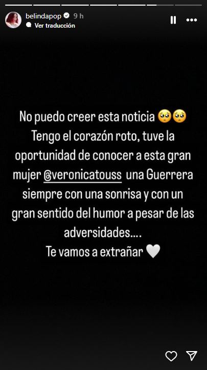 Ver&oacute;nica Toussaint fallece a los 48 a&ntilde;os; amigos del medio la despiden con emotivos mensajes.