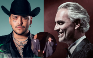 Christian Nodal Canta con Andrea Bocelli en el 30 Aniversario del Tenor