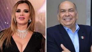 Luc&iacute;a M&eacute;ndez y el padre de Checo P&eacute;rez confirman acercamiento rom&aacute;ntico
