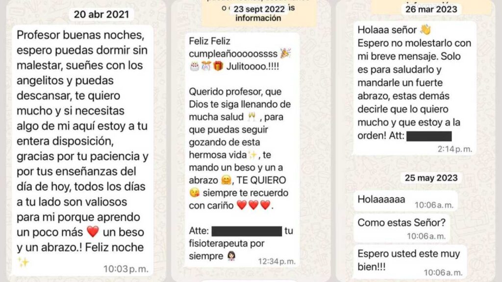 Julio Iglesias filtra chats de WhatsApp que cambiar&iacute;an TODO: &iquest;Qu&eacute; dicen realmente sus exempleadas?